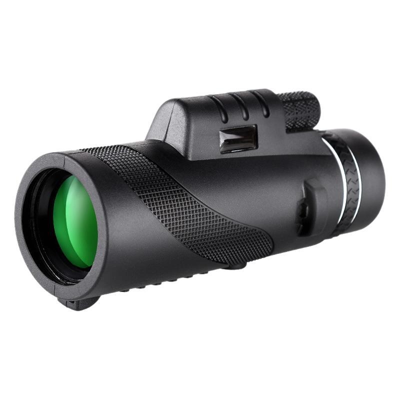 10x 42 монокулярен телескоп за приемане на мобилен телефон за правене на снимки, професионален високомощен мини спектакъл с нощно виждане с висока разделителна способност за открито през граница