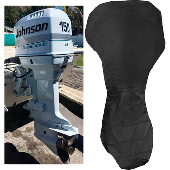 Προστατευτικό κάλυμμα κινητήρα μηχανής με κουπί για διασυνοριακή ανάρτηση, εξωτερικό κάλυμμα σκόνης για κορδόνι πλοίου, αδιάβροχο, αδιάβροχο, εξωτερικό κάλυμμα γιοτ για μηχανή
