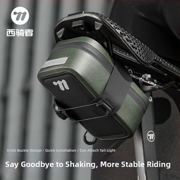 „West Rider“ dviračio savaime užsifiksuojantis uodegos krepšys kalnų plento dviračio balnelio krepšys vandeniui atsparus krepšys pagalvėlė nešiojamas įrankių laikymo krepšys