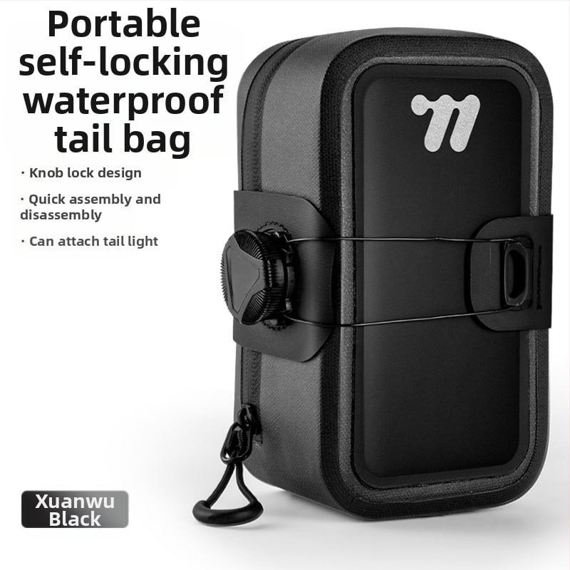 „West Rider“ dviračio savaime užsifiksuojantis uodegos krepšys kalnų plento dviračio balnelio krepšys vandeniui atsparus krepšys pagalvėlė nešiojamas įrankių laikymo krepšys