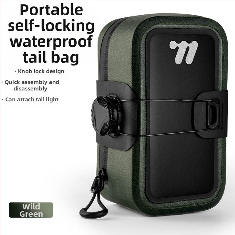 „West Rider“ dviračio savaime užsifiksuojantis uodegos krepšys kalnų plento dviračio balnelio krepšys vandeniui atsparus krepšys pagalvėlė nešiojamas įrankių laikymo krepšys