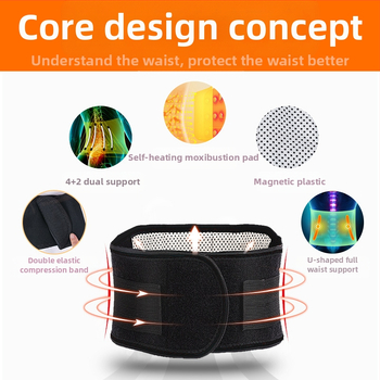 Колан за поддръжка на талията на едро, дишащ, разширен колан за поддръжка на талията, стоманена плоча, подвижен колан за поддръжка на талията