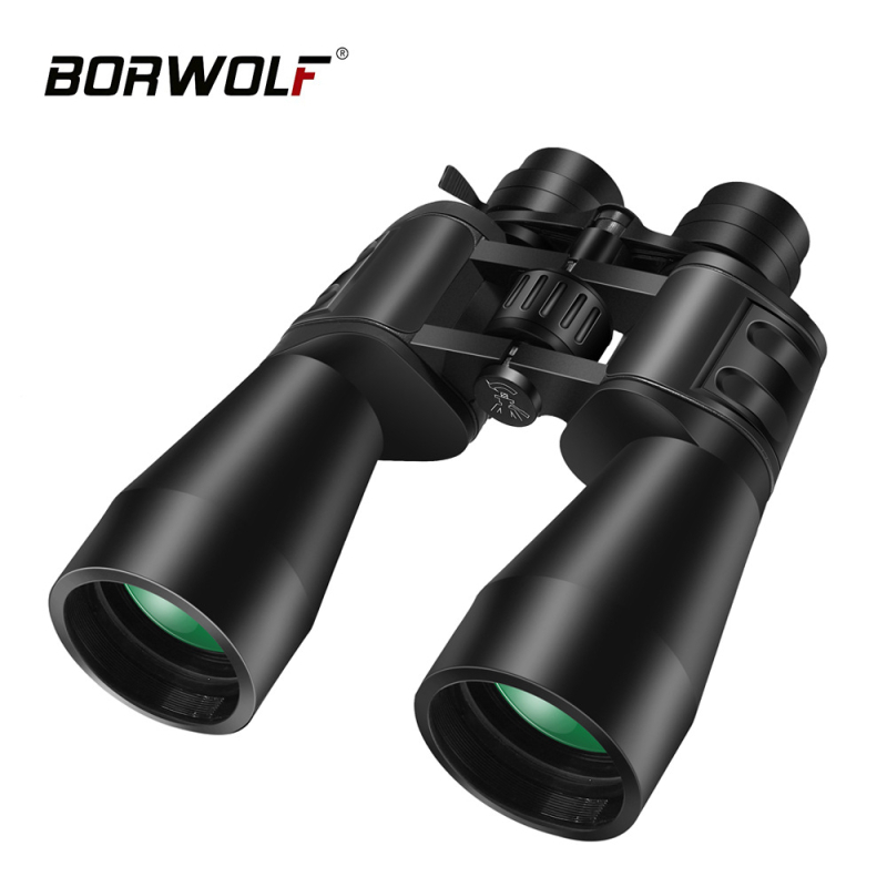 Бинокъл Bo langwei/Borwolf 10-380x100 с висока мощност, HD и вариообзор за нощно виждане при слаба светлина