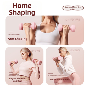 Hantelio moterų fitneso buitinė įranga Vyriškas gryno geležies kostiumas Naujas derinys Mažas hantelis Pradinės mokyklos vaikų rankų raumenų treniravimas