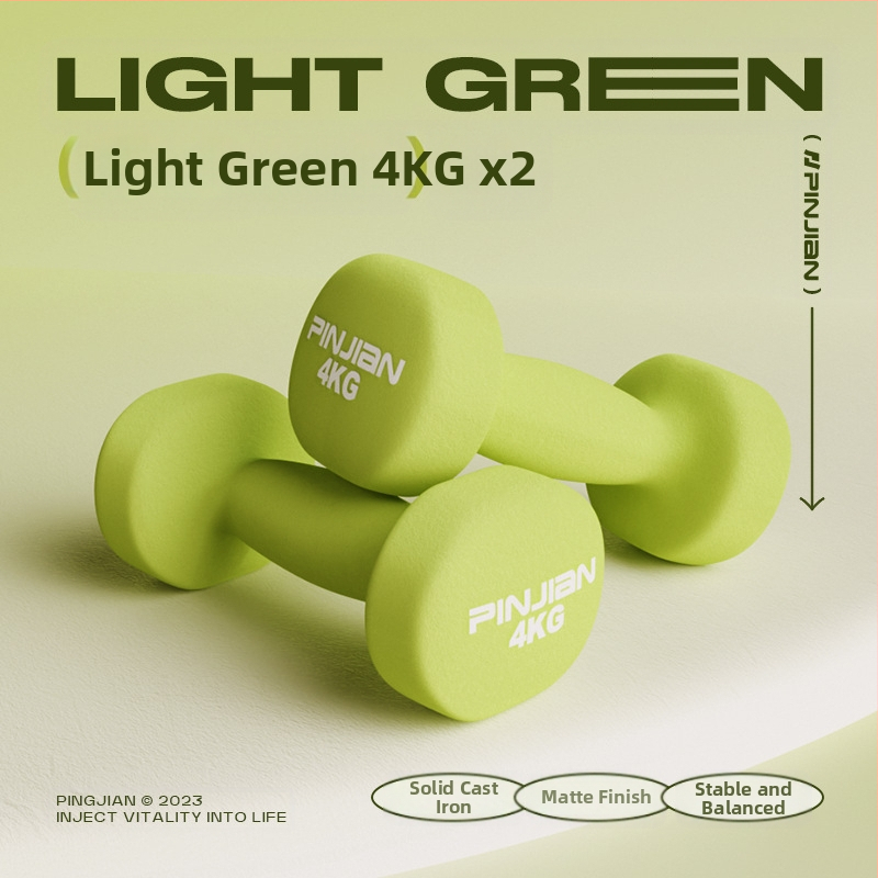 Hantelio moterų fitneso buitinė įranga Vyriškas gryno geležies kostiumas Naujas derinys Mažas hantelis Pradinės mokyklos vaikų rankų raumenų treniravimas