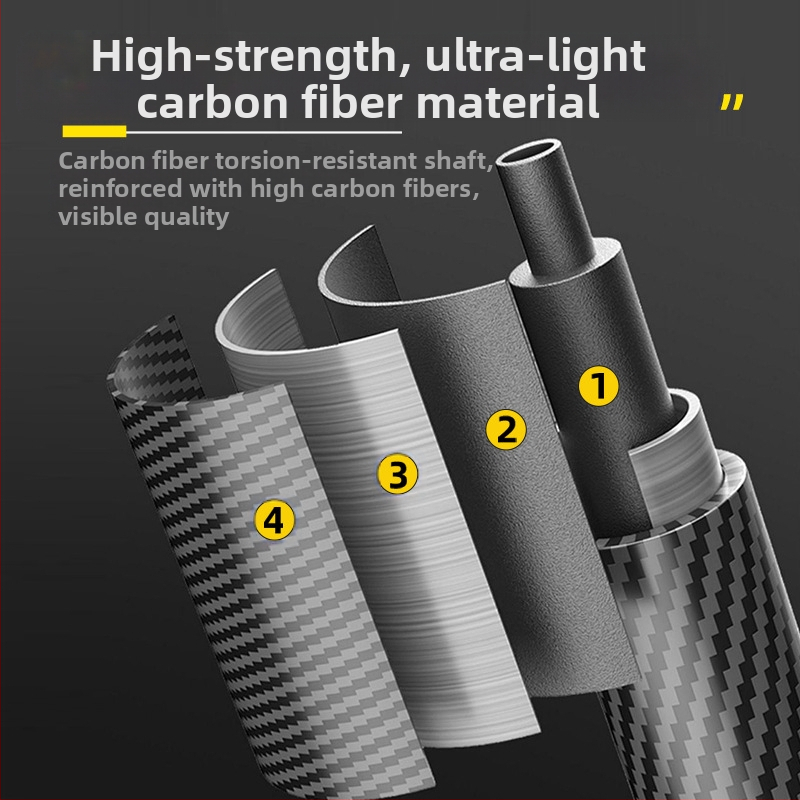 „Kuangtu“ anglies pluošto laipiojimo lazda, trijų dalių teleskopinis ramentas vyrams ir moterims, lauko žygių laipiojimo įranga, itin lengvas, neslystantis ramentas