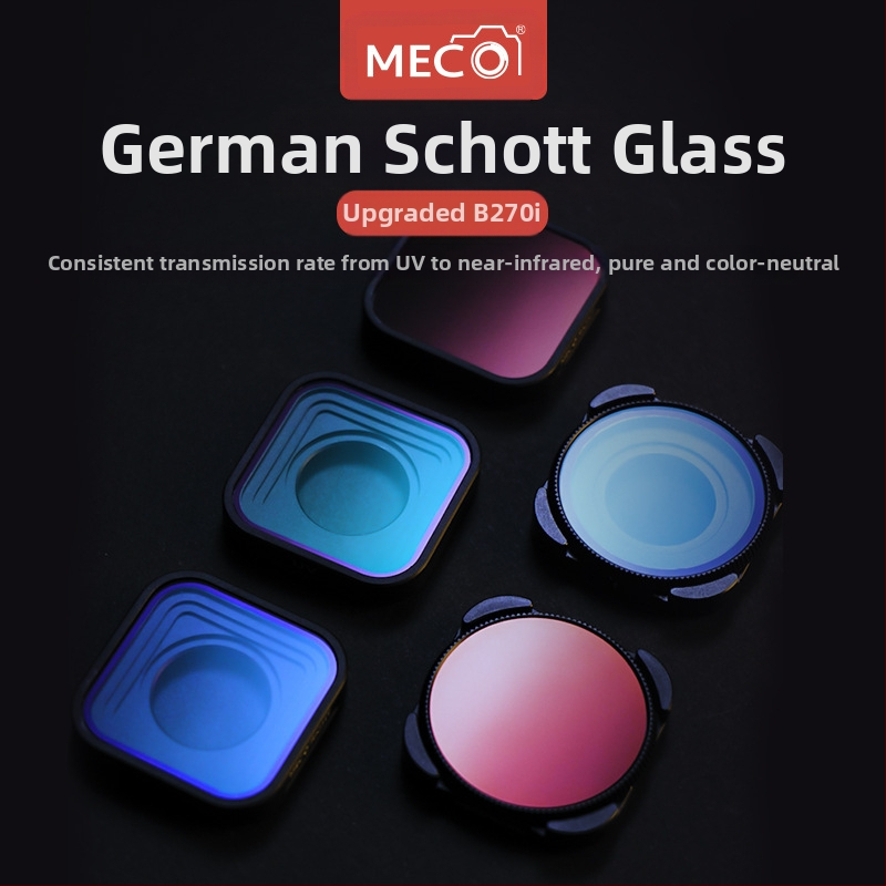MECO MECO филтър за GoPro 9/10/11/12 спортна камера CPL поляризиран ND филтър за намаляване на светлината UV защита срещу увреждане от светлина