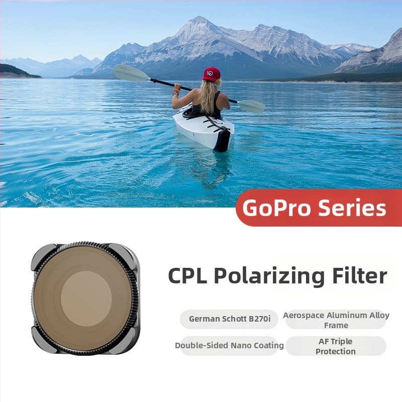 MECO MECO gopro9/10/11/12 αθλητική κάμερα με φίλτρο CPL πολωμένο ND με μείωση φωτός και προστασία UV από ζημιές από το φως