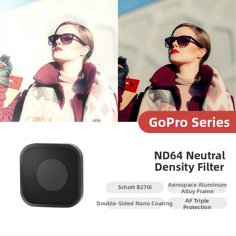 MECO MECO gopro9/10/11/12 αθλητική κάμερα με φίλτρο CPL πολωμένο ND με μείωση φωτός και προστασία UV από ζημιές από το φως