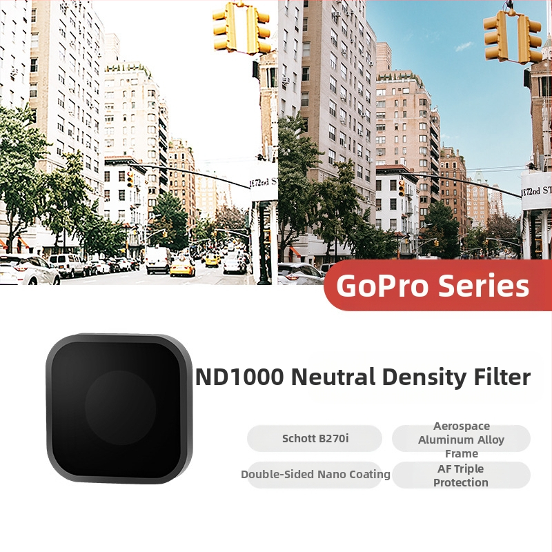 MECO MECO gopro9/10/11/12 αθλητική κάμερα με φίλτρο CPL πολωμένο ND με μείωση φωτός και προστασία UV από ζημιές από το φως