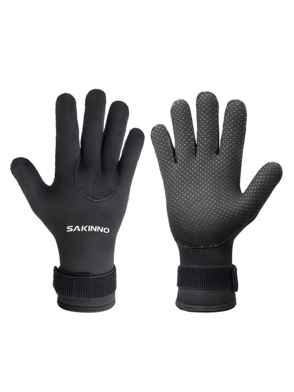 5MM sukeldumiskindad meestele ja naistele libisemiskindlad kindad külmad soojad õues kasutatavad kalapüügikindad snorgeldamise surfamise kindad