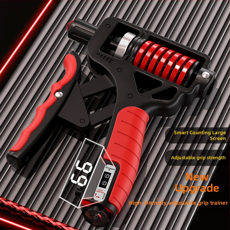 Profesionali didelė svorio reguliuojama rankena Profesionali pirštų ir rankų raumenų treniruoklio skaičiavimo rankena
