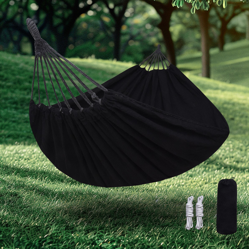 Hamac îngroșat transfrontalier, echipament de camping în aer liber, primăvara și vara, leagăn de agrement, scaun agățat pentru adulți, camping, dormitor studențesc