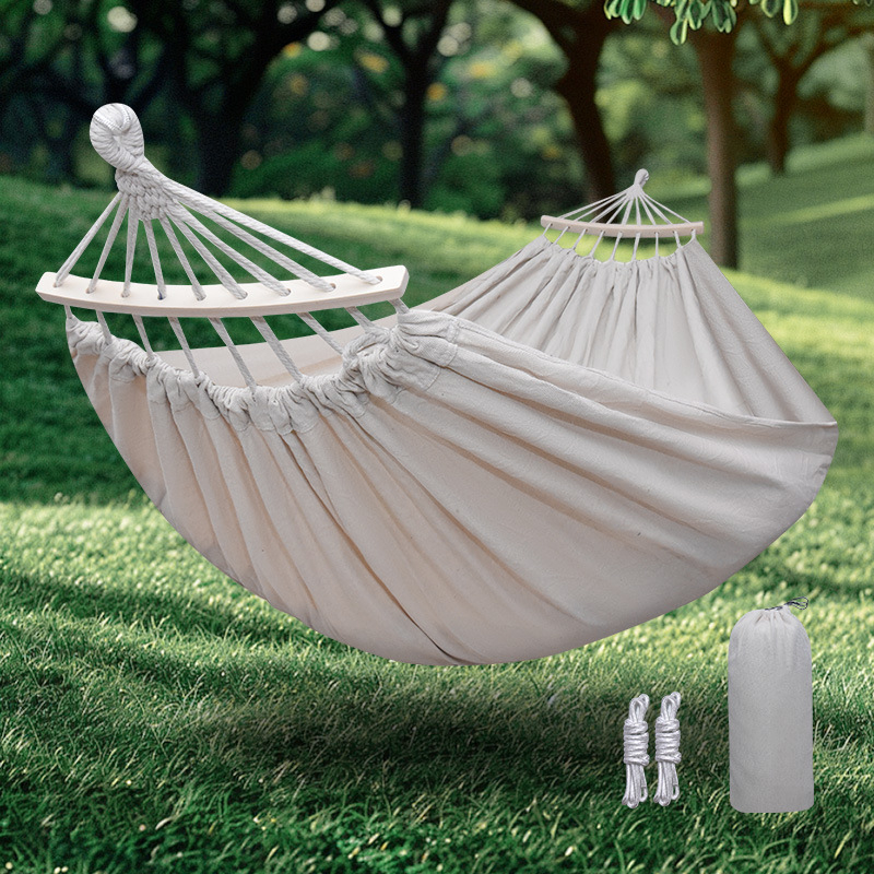 Hamac îngroșat transfrontalier, echipament de camping în aer liber, primăvara și vara, leagăn de agrement, scaun agățat pentru adulți, camping, dormitor studențesc