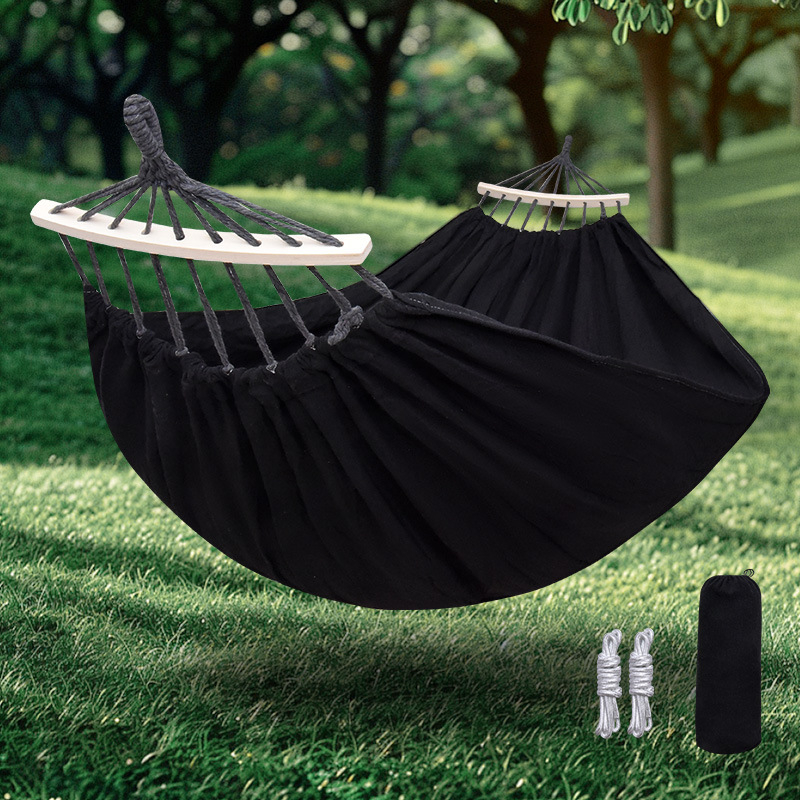 Hamac îngroșat transfrontalier, echipament de camping în aer liber, primăvara și vara, leagăn de agrement, scaun agățat pentru adulți, camping, dormitor studențesc