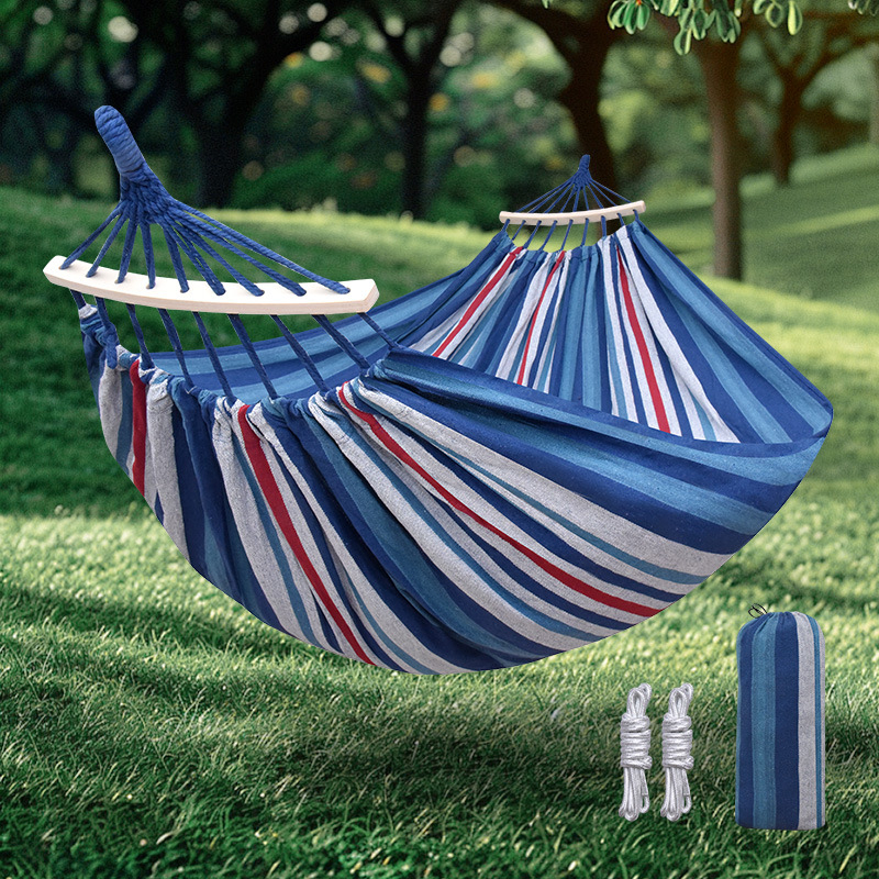 Hamac îngroșat transfrontalier, echipament de camping în aer liber, primăvara și vara, leagăn de agrement, scaun agățat pentru adulți, camping, dormitor studențesc