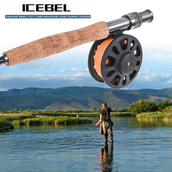 ICEBEL [GLA колело за риболов с мухарка с корда (включително корда за подготовка за риболов с мухарка, основна корда, подкорда)] костюм за риболов с мухарка, риболовни принадлежности