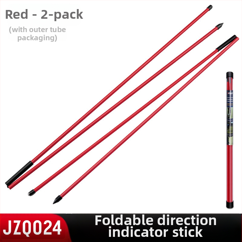 PGM Нов сгъваем стик за голф, индикатор за посока, спомагателен коректор, люлка, консумативи за начинаещи