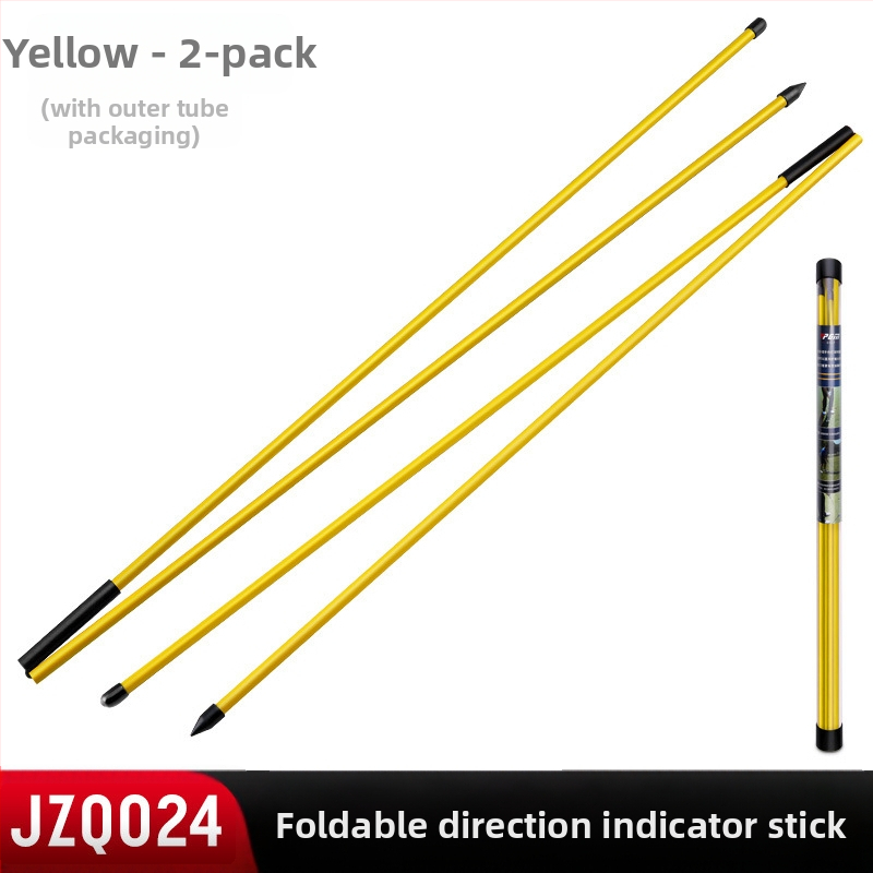 PGM Нов сгъваем стик за голф, индикатор за посока, спомагателен коректор, люлка, консумативи за начинаещи
