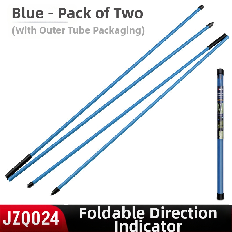 PGM Нов сгъваем стик за голф, индикатор за посока, спомагателен коректор, люлка, консумативи за начинаещи