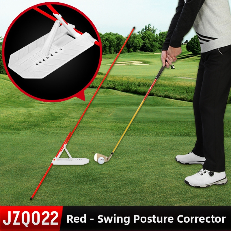 PGM Нов сгъваем стик за голф, индикатор за посока, спомагателен коректор, люлка, консумативи за начинаещи