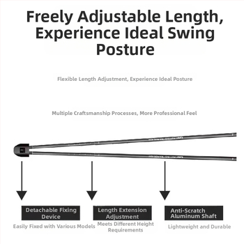 Εργοστάσιο Νέου Διασυνοριακού Φορητού Αξεσουάρ Βοηθητικού Εξοπλισμού Γκολφ για Αθλήματα Putter Χονδρική