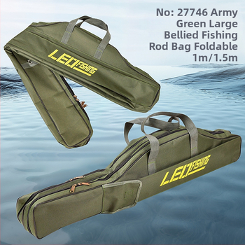 Leou kahekihiline noakujuline suure kõhuga õngekott Euroopa stiilis kalapüügivahendite kott merekalapüük looduskalapüük kokkupandav praktiline õngekott