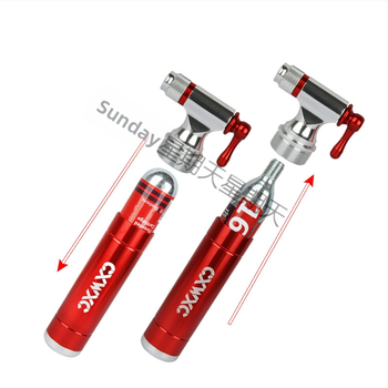 CO2 dujų balionas kalnų dviratis dviratis nešiojamas anglies dioksido greito užpildymo dujų balionas