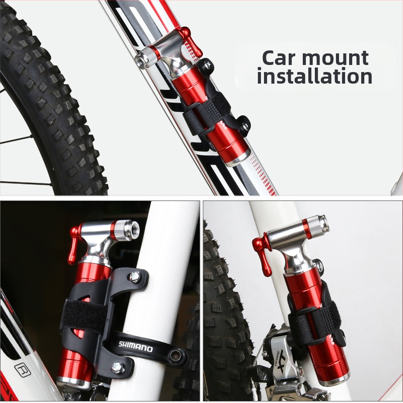 CO2 dujų balionas kalnų dviratis dviratis nešiojamas anglies dioksido greito užpildymo dujų balionas