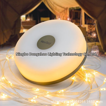 Νέο φως μεζούρας εξωτερικού χώρου για κάμπινγκ της Amazon, LED με πολύχρωμο φωτισμό, φωτιστικό σκηνής σε στυλ κάμπινγκ, αυλή, φανάρι διακοπών