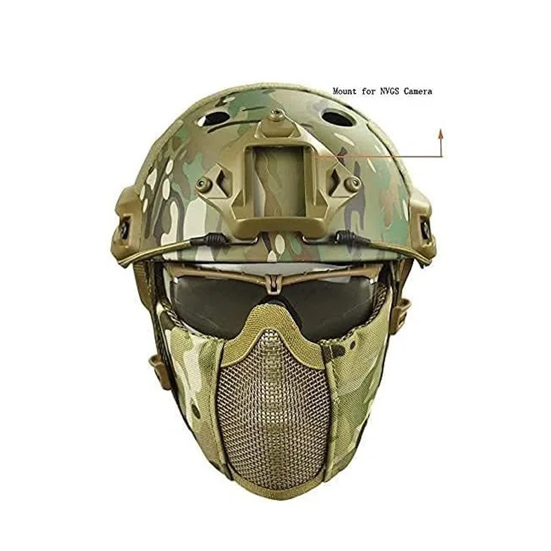 Kamuflaaž FAST kõrge lõikega taktikaline kiiver OPS-CORE SF SUPER HIGH CUT