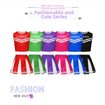 Διασυνοριακή Αθλητική Συνάντηση 2025 Μαθητές Cheerleading Νέο Προϊόν Παιδικά Ρούχα Παράστασης Ρούχα Παράστασης Ρούχα Μαζορέτας Διαγωνισμών