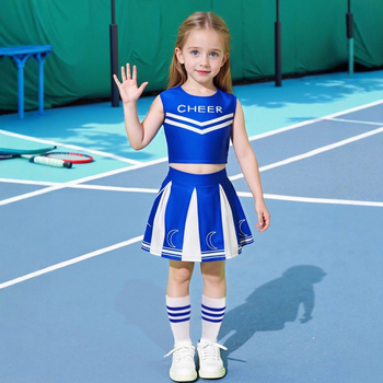 Διασυνοριακή Αθλητική Συνάντηση 2025 Μαθητές Cheerleading Νέο Προϊόν Παιδικά Ρούχα Παράστασης Ρούχα Παράστασης Ρούχα Μαζορέτας Διαγωνισμών