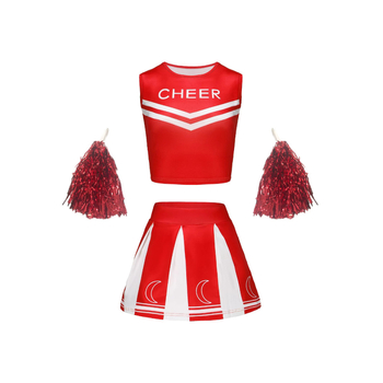 Διασυνοριακή Αθλητική Συνάντηση 2025 Μαθητές Cheerleading Νέο Προϊόν Παιδικά Ρούχα Παράστασης Ρούχα Παράστασης Ρούχα Μαζορέτας Διαγωνισμών