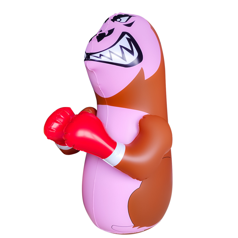 PVC täispuhutav löögikolonn laste trummellöögimänguasi täispuhutav inimese seina takistusrekvisiidid poksikott liivakott