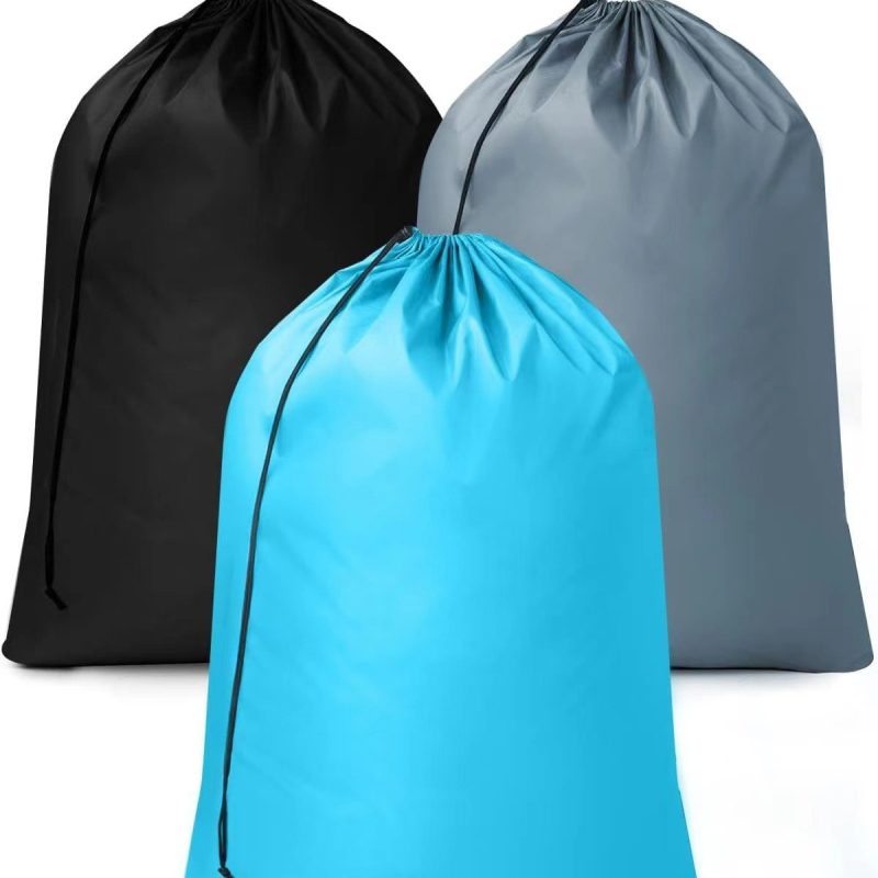 Tarpvalstybinis „Amazon Spot“ skalbinių krepšys su raišteliu, atvartu, kišenėmis kelnėms namams, kelioninis krepšys nešvariems drabužiams