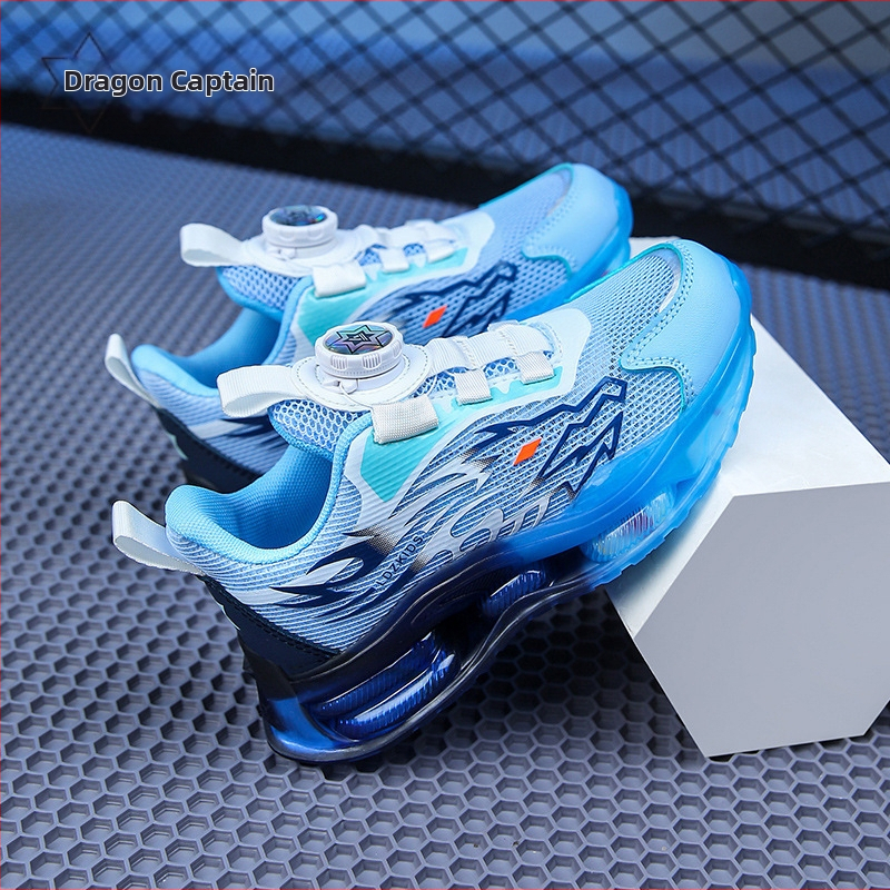 Piiriülesed cuhk lastejalatsid pöörlevate nööpidega, uued kevad- ja sügiskingad, õpilastele mõeldud pehme tallaga tossud, poistele mõeldud hingavad võrgust tossud