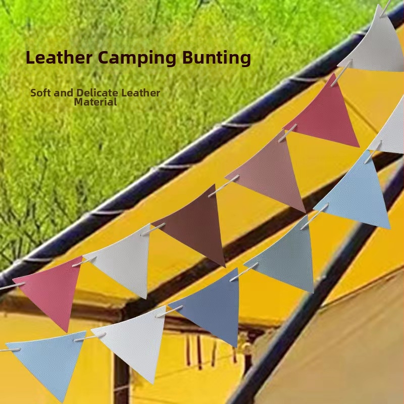 ALLIKAS Välistingimustes telkimiseks mõeldud rippuv lipp pühade sünnipäevaks sisekujunduseks värviline lipp 3 m pikkune telkimiskolmnurk värviline lipp