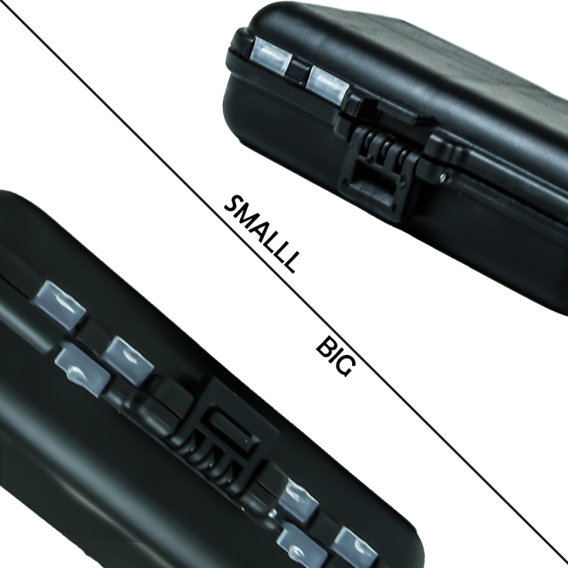 Kahepoolne Luya kast kalastusvarustuse kast söödaks, võltssööda tarvikute hoiukarp pehme sööt kõva sööt punane uss plastkarp hulgimüük