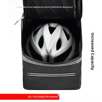 Dviračio elektrinės transporto priemonės vairavimo krepšys kalnų dviračio galinės sėdynės uodegos krepšys vandeniui atspari didelės talpos daiktadėžės galinė lentyna