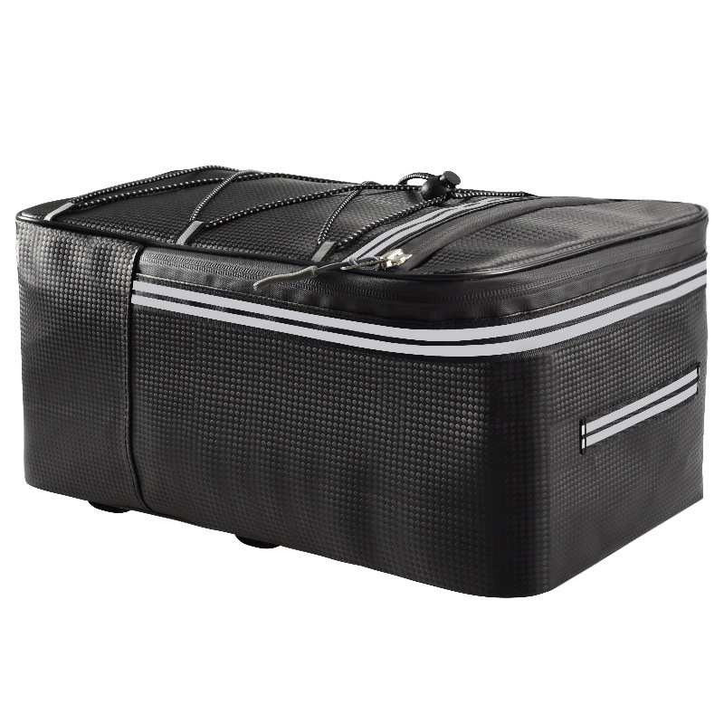 Dviračio elektrinės transporto priemonės vairavimo krepšys kalnų dviračio galinės sėdynės uodegos krepšys vandeniui atspari didelės talpos daiktadėžės galinė lentyna