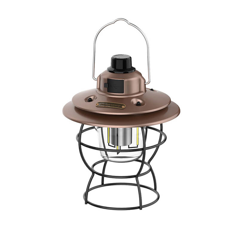 Ретро фенер за коне на открито къмпинг лампа лампа за палатка лагерна лампа атмосфера лампа за зареждане на къмпинг лампа LED осветление висяща лампа