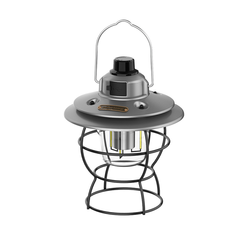 Ретро фенер за коне на открито къмпинг лампа лампа за палатка лагерна лампа атмосфера лампа за зареждане на къмпинг лампа LED осветление висяща лампа