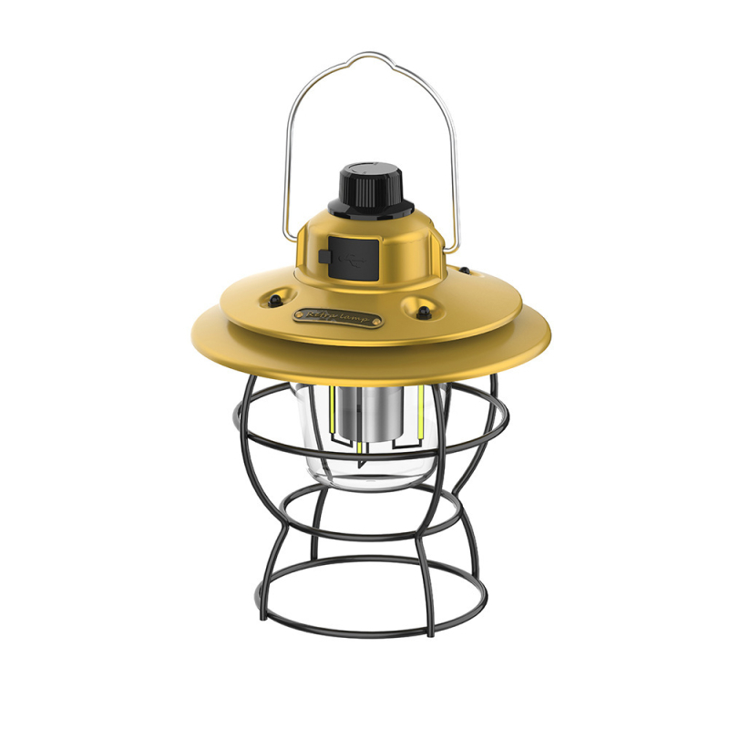 Ретро фенер за коне на открито къмпинг лампа лампа за палатка лагерна лампа атмосфера лампа за зареждане на къмпинг лампа LED осветление висяща лампа