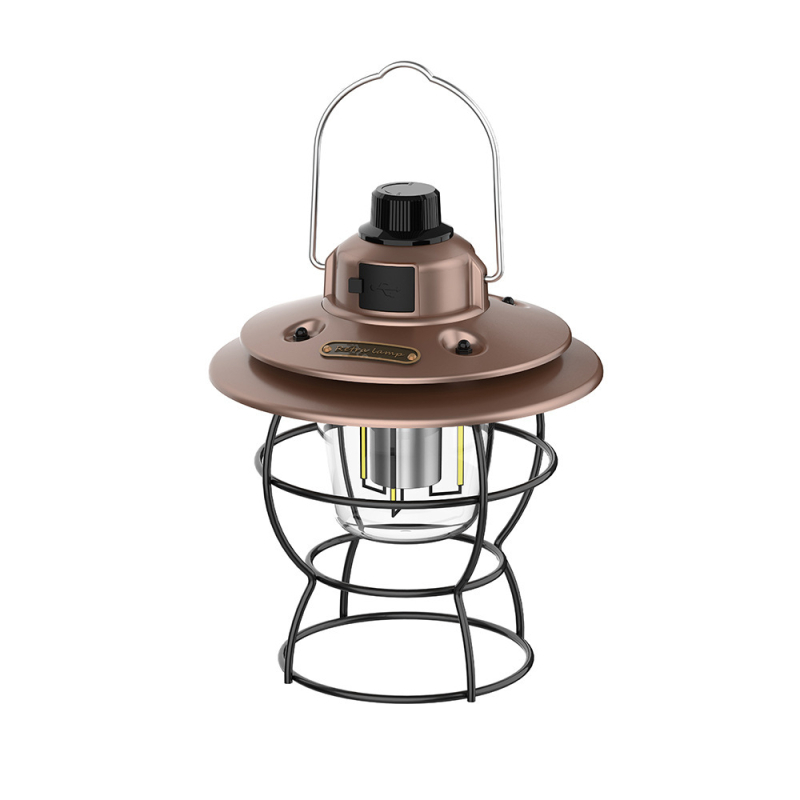 Ретро фенер за коне на открито къмпинг лампа лампа за палатка лагерна лампа атмосфера лампа за зареждане на къмпинг лампа LED осветление висяща лампа