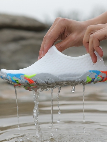 Παπούτσια για κολύμπι και ιστιοπλοΐα σε εξωτερικούς χώρους για ζευγάρια, με μαλακή σόλα, αντιολισθητικά, αναπνεύσιμα, για άνδρες και γυναίκες, γιόγκα, γυμναστική, casual παπούτσια