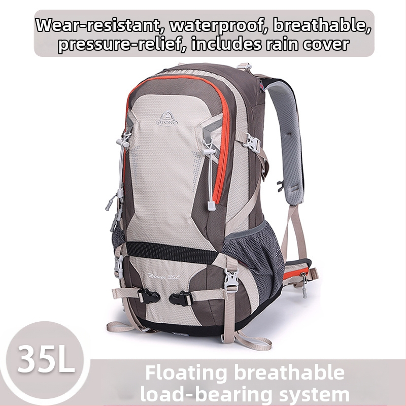Ai Wangi välistingimustes sportimiseks mõeldud mägironimiseks ja matkamiseks mõeldud multifunktsionaalne ülikerge Oxfordi riidest 35-liitrine suure mahutavusega seljakott meestele ja naistele