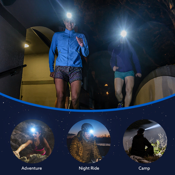 LED-esituled pea külge kinnitatav tugev valgus laadimiseks õues öiseks kalapüügiks üliere valgus väikese suurusega ülipika vastupidavusega valgustus taskulamp