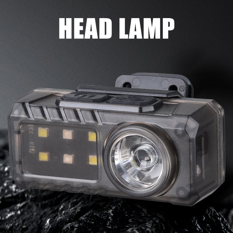 LED фар за глава, силна светлина, зареждане на открито, нощен риболов, супер ярка светлина, малък размер, супер дълга издръжливост, осветление, фенерче