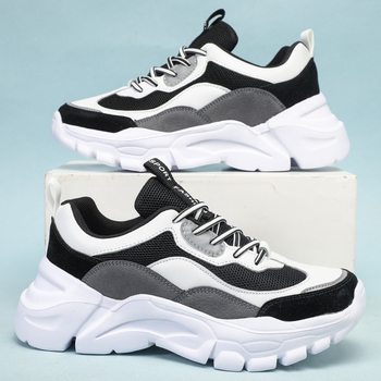 Νέα υπαίθρια αθλητικά casual παπούτσια Maillard vintage daddy shoes αναπνεύσιμα trend ψηλοτάκουνα παπούτσια πλατφόρμας